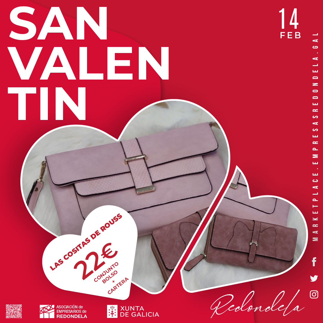 CONJUNTO BOLSO + CARTERA