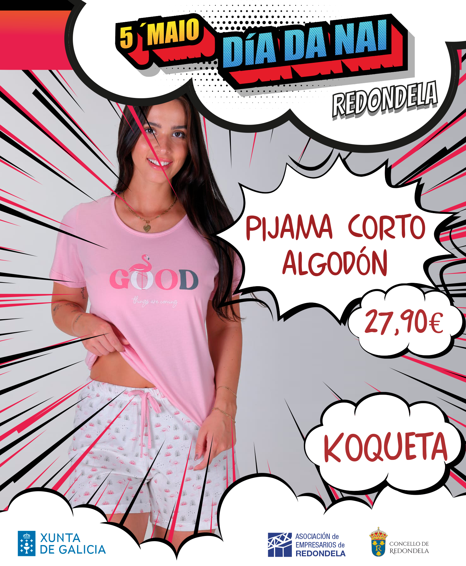 PIJAMA CORTO ALGODÓN